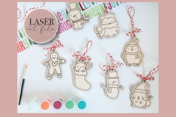 Download Christmas Ornaments for DiY Craft Kits - Craft Collection